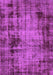 Machine Washable Abstract Purple Modern Area Rugs, wshabs2165pur