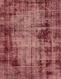 Machine Washable Abstract Fire Brick Red Rug, wshabs2165