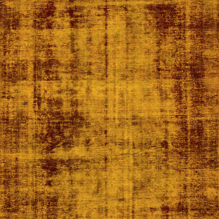 Abstract Yellow Modern Rug, abs2165yw