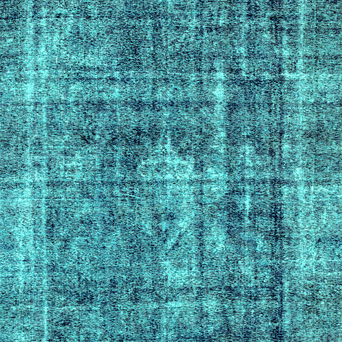 Machine Washable Persian Turquoise Bohemian Area Rugs, wshabs2166turq