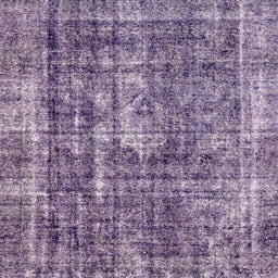 Square Machine Washable Abstract Purple Rug, wshabs2166