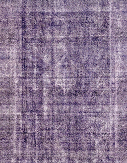 Machine Washable Abstract Purple Rug, wshabs2166