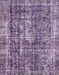 Machine Washable Abstract Purple Rug, wshabs2166