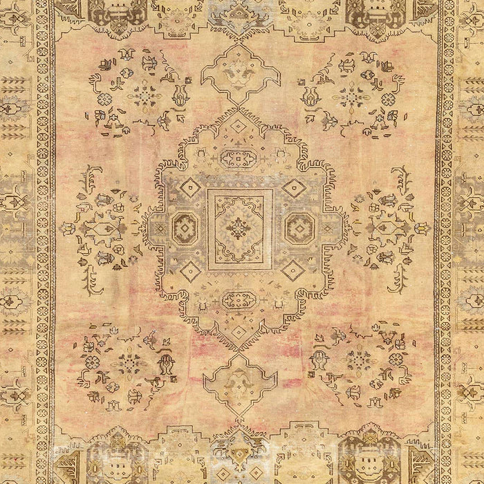 Machine Washable Abstract Chrome Gold Yellow Rug, wshabs2167