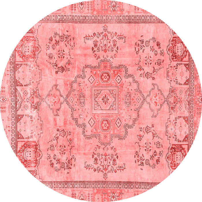 Abstract Red Modern Rug, abs2167red