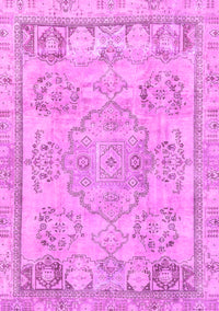 Abstract Purple Modern Rug, abs2167pur