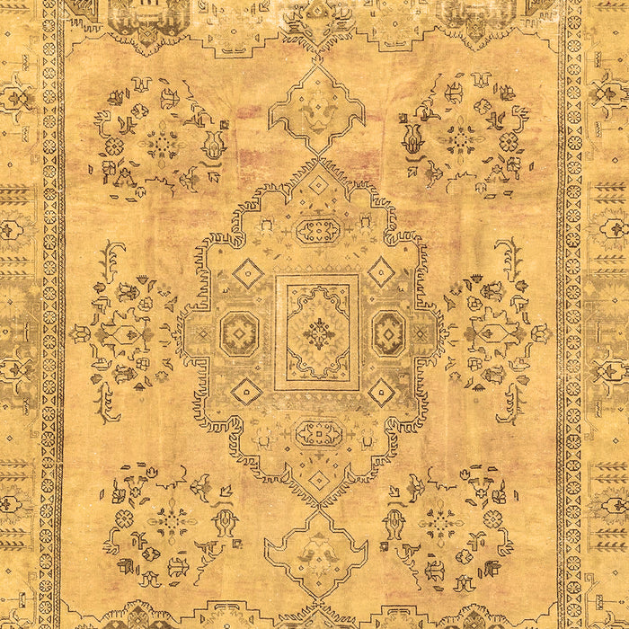 Abstract Brown Modern Rug, abs2167brn
