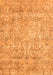 Abstract Orange Modern Rug, abs2168org