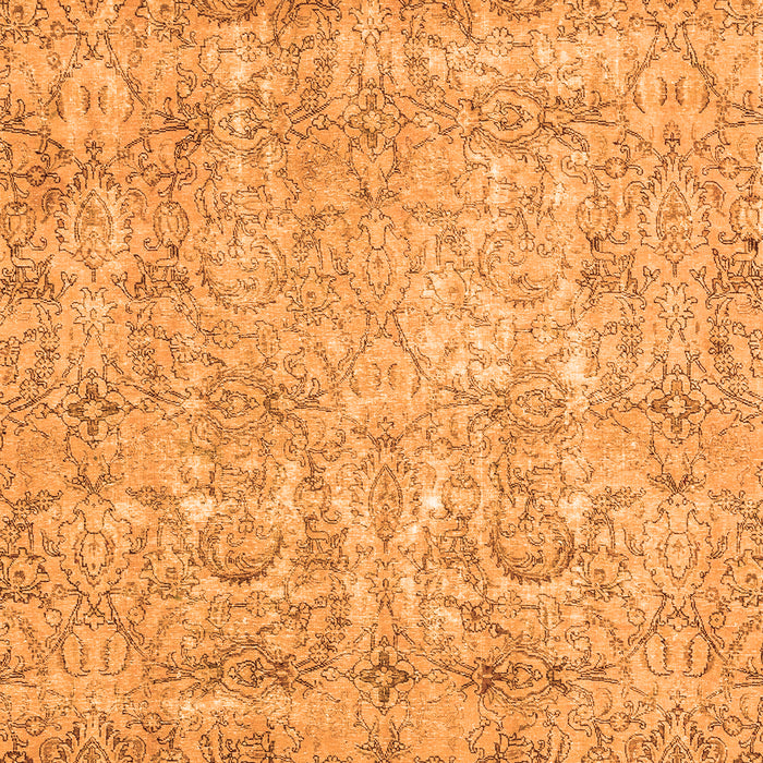 Machine Washable Abstract Orange Modern Area Rugs, wshabs2168org