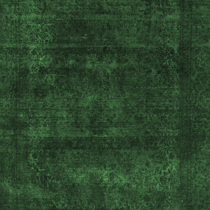 Machine Washable Abstract Emerald Green Modern Area Rugs, wshabs2169emgrn