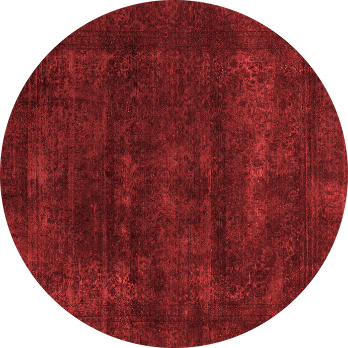 Machine Washable Abstract Red Modern Rug, wshabs2169red