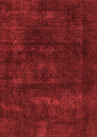 Abstract Red Modern Rug, abs2169red