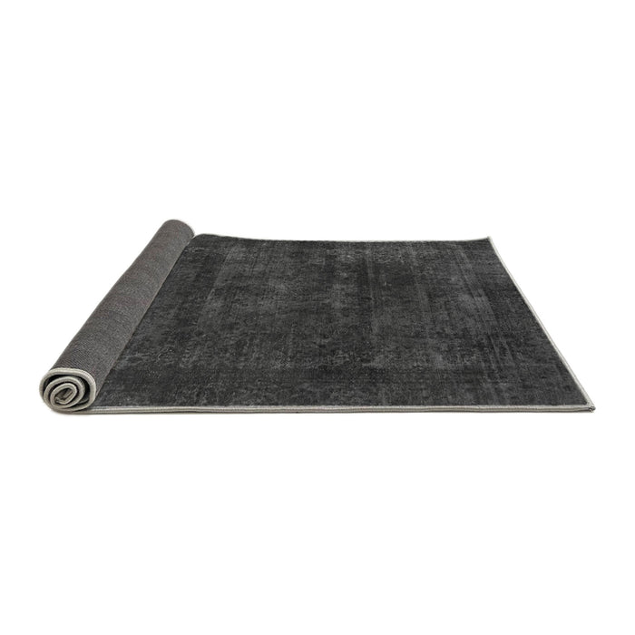 Sideview of Abstract Gray Modern Rug, abs2169gry