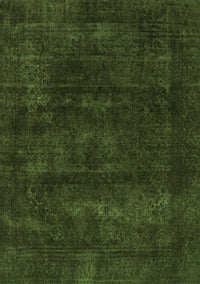 Abstract Green Modern Rug, abs2169grn