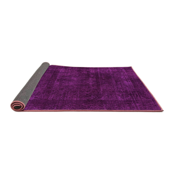 Sideview of Abstract Pink Modern Rug, abs2169pnk
