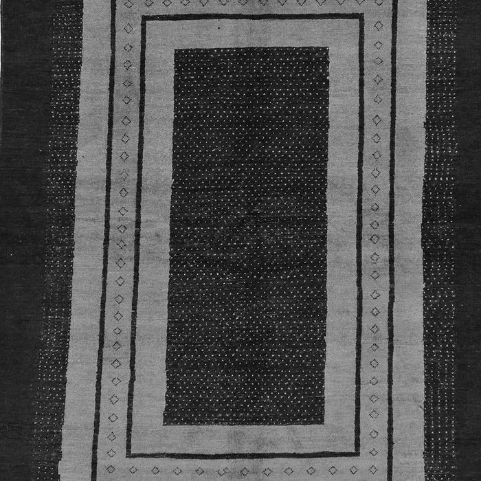 Machine Washable Abstract Gray Modern Rug, wshabs216gry