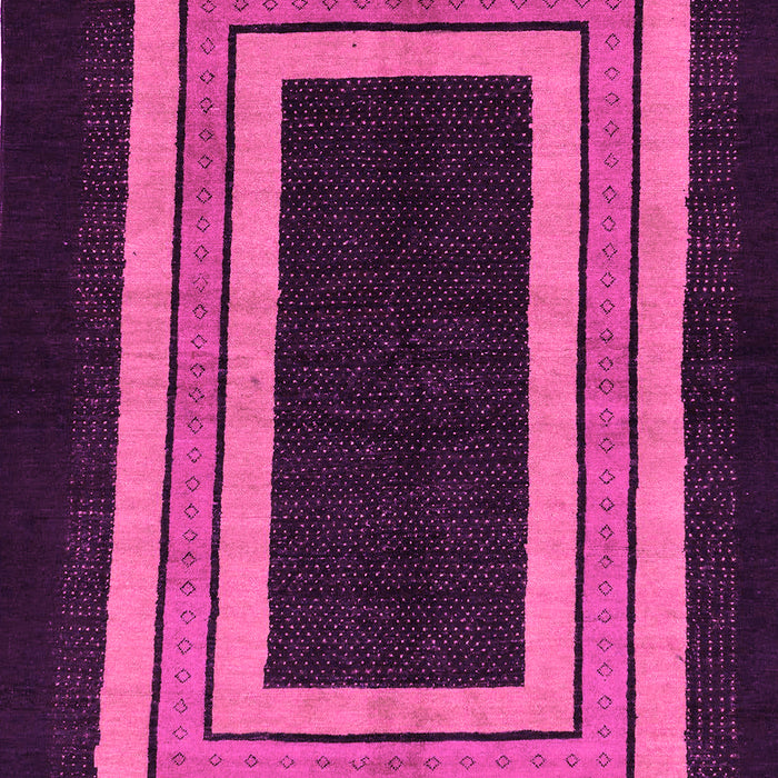 Machine Washable Abstract Pink Modern Rug, wshabs216pnk