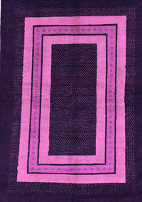 Abstract Purple Modern Rug, abs216pur