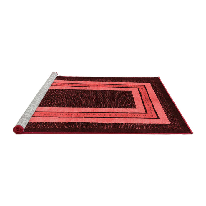 Modern Red Washable Rugs