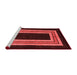 Modern Red Washable Rugs