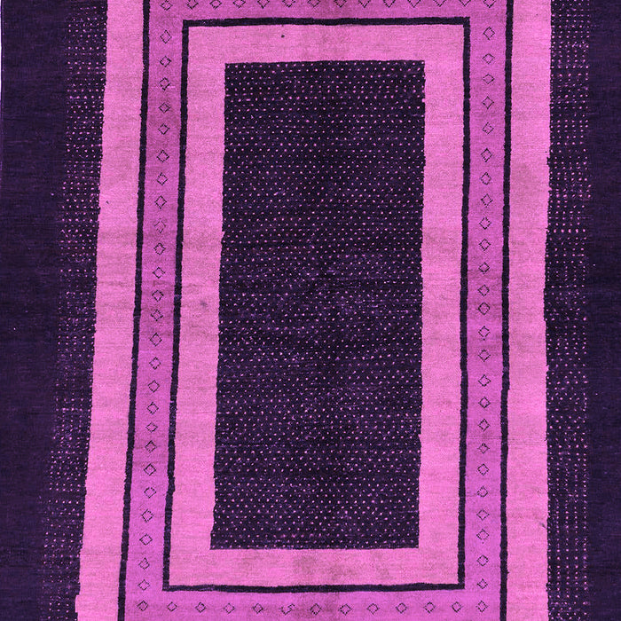 Machine Washable Abstract Purple Modern Area Rugs, wshabs216pur