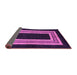 Sideview of Abstract Purple Modern Rug, abs216pur