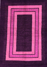 Abstract Pink Modern Rug, abs216pnk