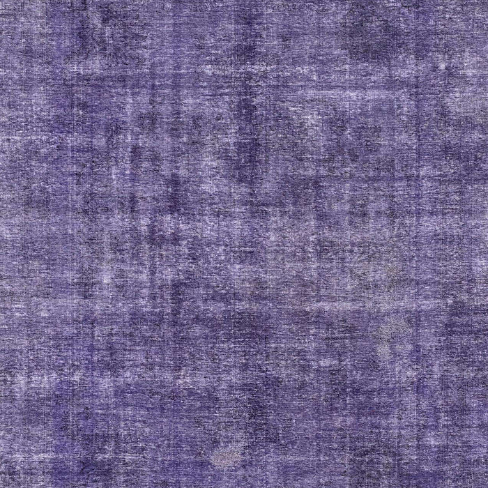 Machine Washable Abstract Medium Purple Rug, wshabs2170