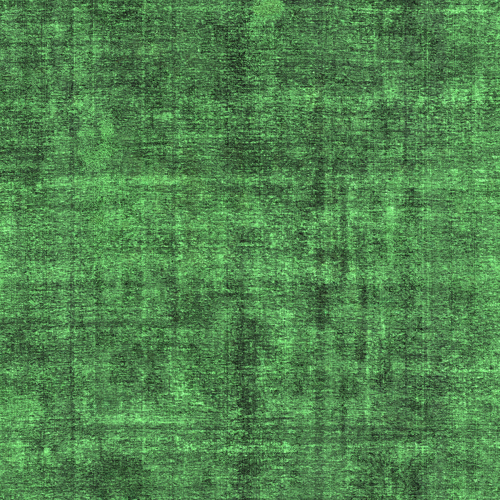 Machine Washable Abstract Green Modern Area Rugs, wshabs2170grn