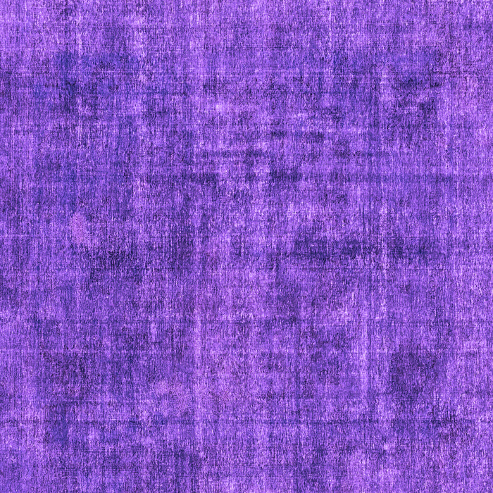 Square Machine Washable Abstract Purple Modern Area Rugs, wshabs2170pur