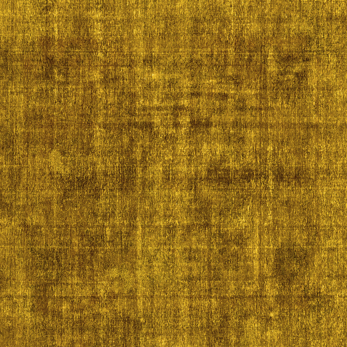 Square Machine Washable Abstract Yellow Modern Rug, wshabs2170yw
