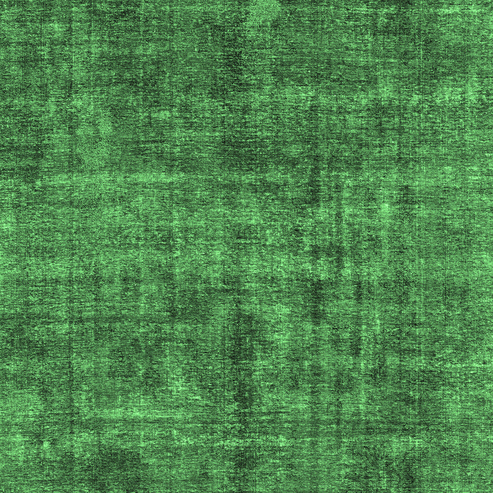 Machine Washable Abstract Emerald Green Modern Area Rugs, wshabs2170emgrn