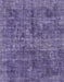 Abstract Purple Modern Rug, abs2170