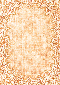 Abstract Orange Modern Rug, abs2171org