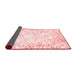 Abstract Red Modern Area Rugs