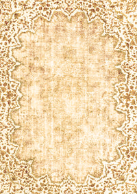 Abstract Brown Modern Rug, abs2171brn