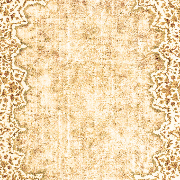 Abstract Brown Modern Rug, abs2171brn