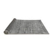 Sideview of Abstract Gray Modern Rug, abs2172gry