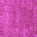 Square Machine Washable Abstract Purple Modern Area Rugs, wshabs2172pur