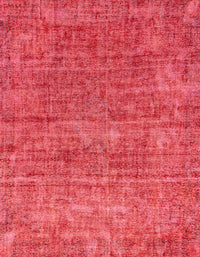 Machine Washable Abstract Red Rug, wshabs2172