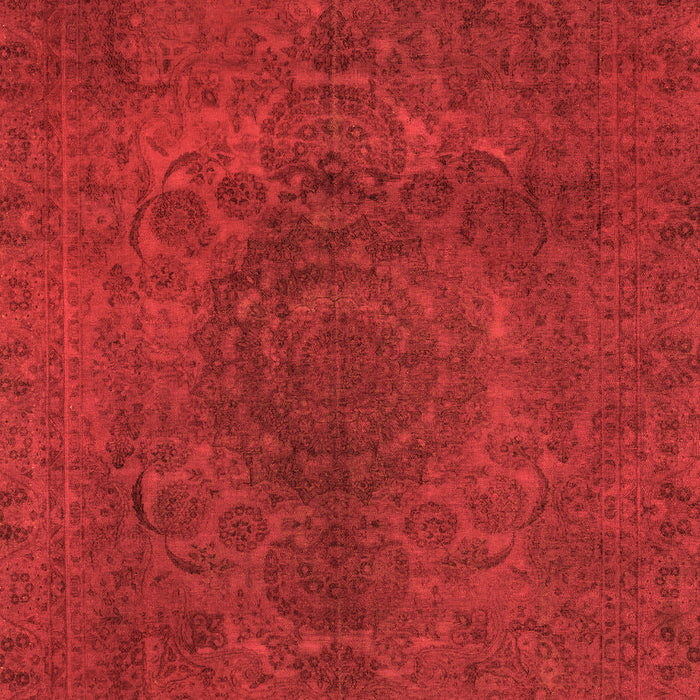 Machine Washable Abstract Orange Modern Area Rugs, wshabs2173org