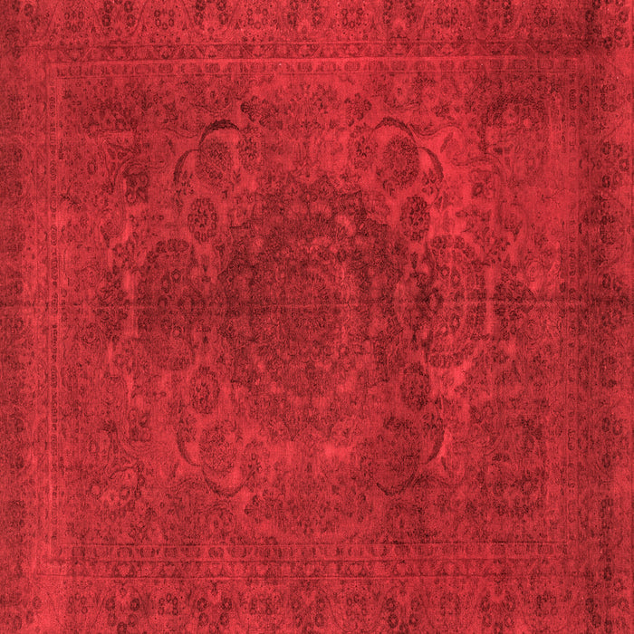 Machine Washable Abstract Red Modern Rug, wshabs2173red