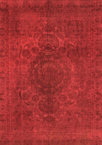 Abstract Orange Modern Rug, abs2173org