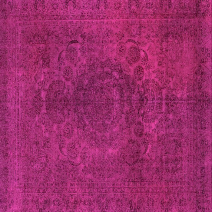 Square Abstract Pink Modern Rug, abs2173pnk