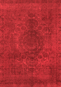 Abstract Red Modern Rug, abs2173red