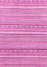 Machine Washable Abstract Pink Modern Rug, wshabs2174pnk