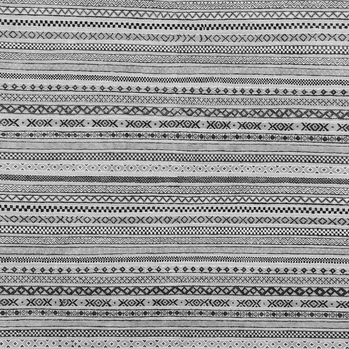 Machine Washable Abstract Gray Modern Rug, wshabs2174gry