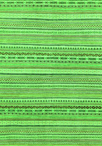 Abstract Green Modern Rug, abs2174grn