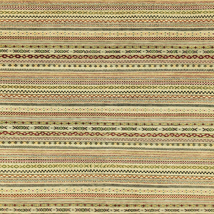 Square Machine Washable Abstract Mustard Yellow Rug, wshabs2174