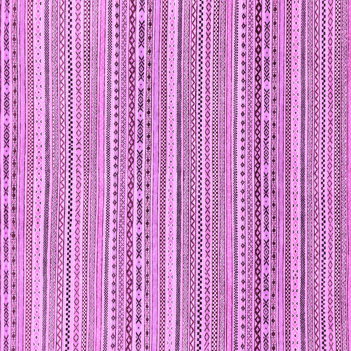 Square Abstract Purple Modern Rug, abs2174pur